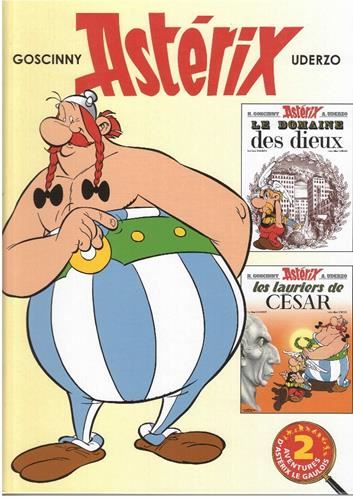Astérix (France Loisirs) tome 09 : Le domaine des dieux / Les lauriers de César