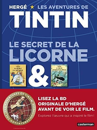 Tintin tome 11 & 12 : Le secret de la licorne & Le trésor de rackham le rouge